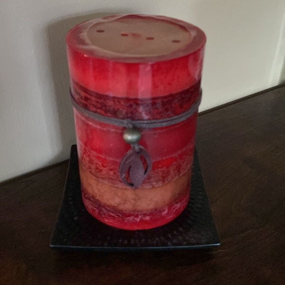 Pier 1 Accents Pier Candle Wcandle Holder Poshmark